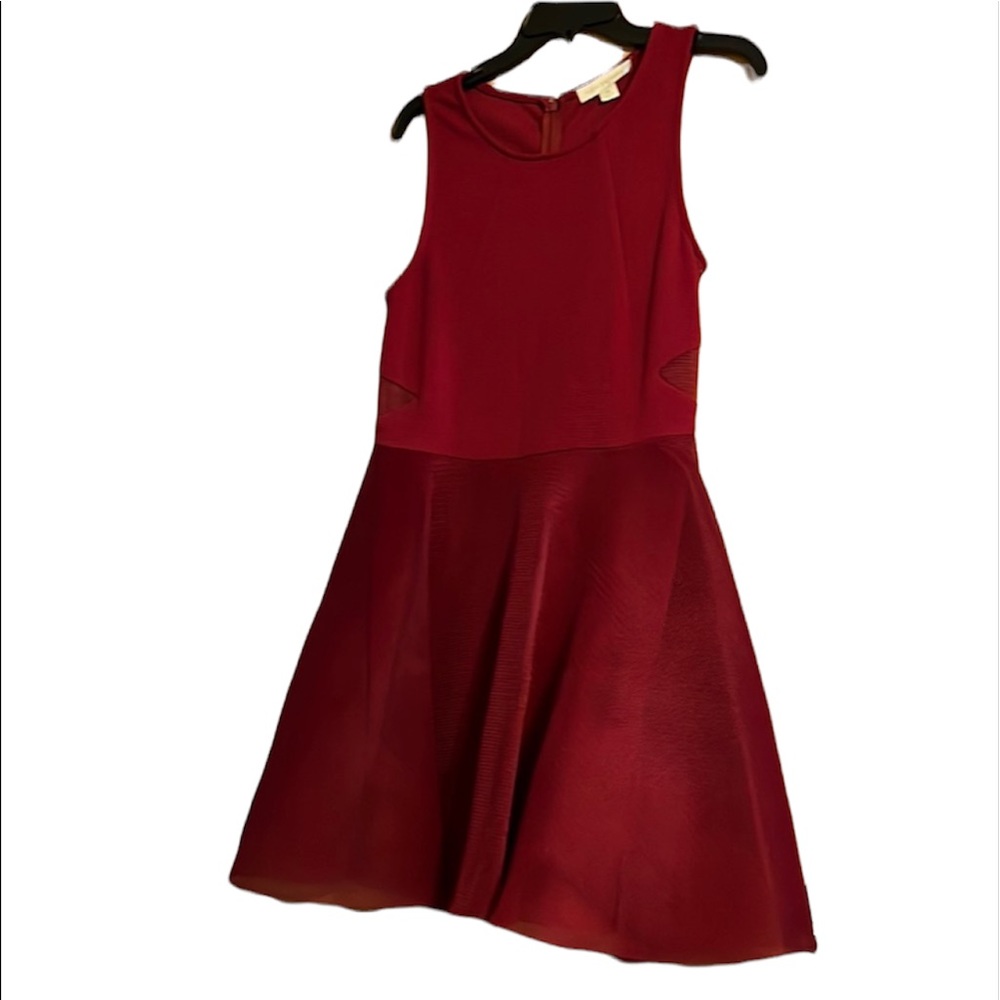 Niki Minaj Red Tulle Cocktail Dress Size Medium sleeveless